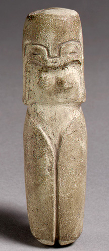 abstract stone figurine