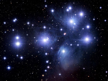 the pleiades constellation