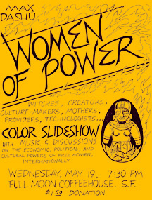 Women of Power, Full Moon Coffeehouse, SF