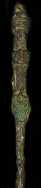 Animal headed staff from Birka