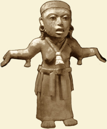 totonac woman invoking