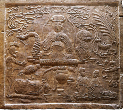 xiwangmu with animals